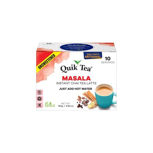QUICK TEA UNSWEET. MASALA TEA 140G