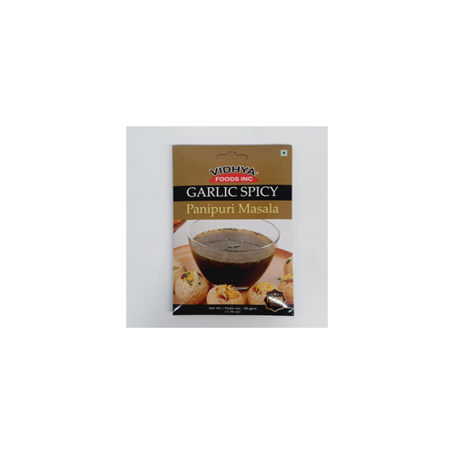 VIDHYA GARLIC SPICY PANIPURI MASALA 50G