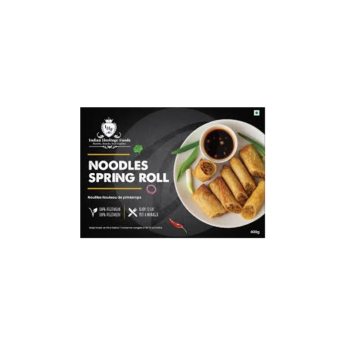 INDIAN HERITAGE FOOD NOODLES SPRING ROLL 600G