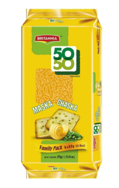 BRITANIA FIFTY S&S FAMILY PACK 372G