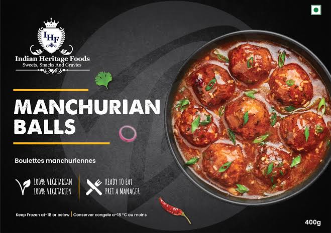 INDIAN HERITAGE FOOD MANCHURIAN BALLS 990G