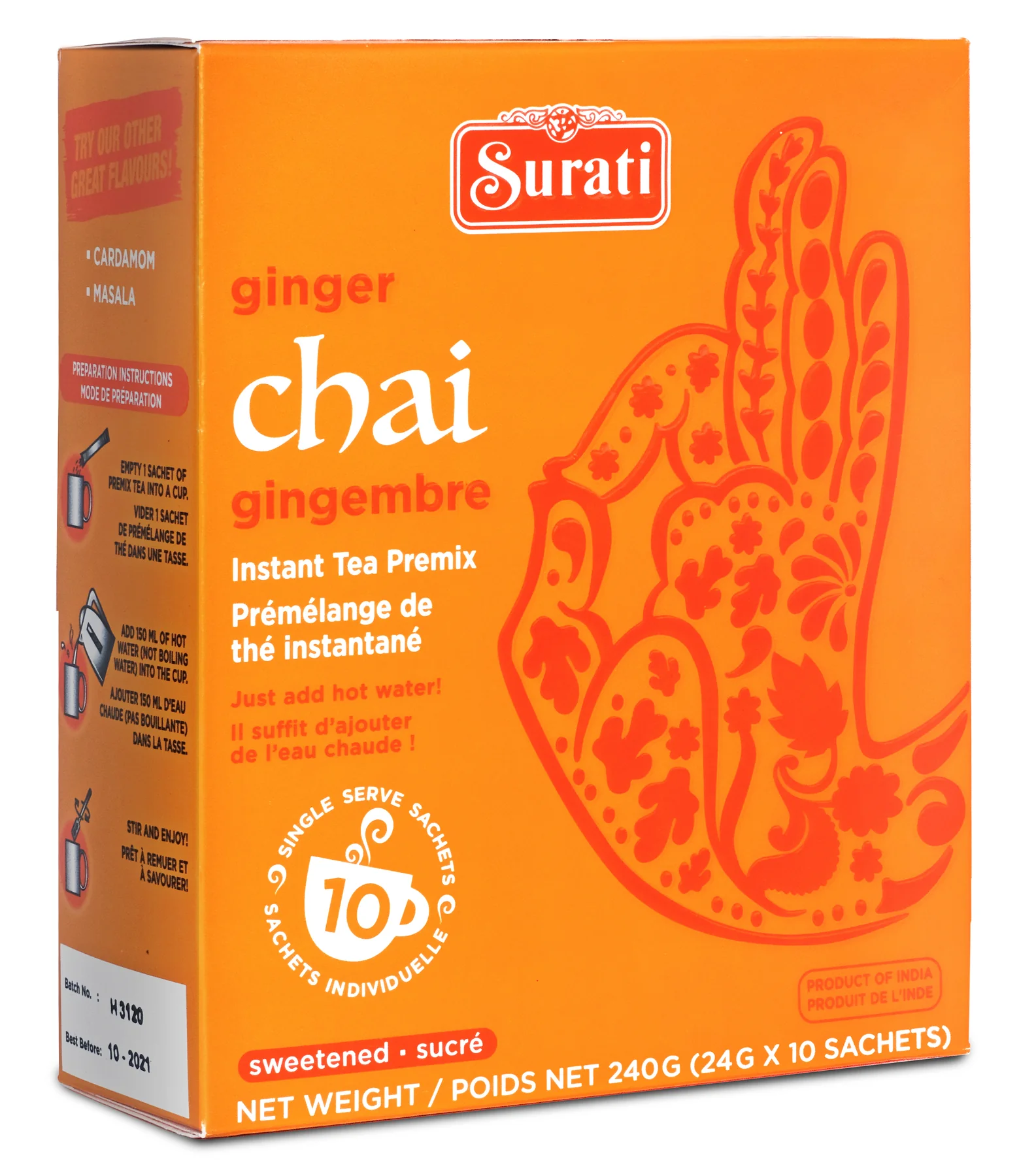 Surati GINGER CHAI INSTANT 240G
