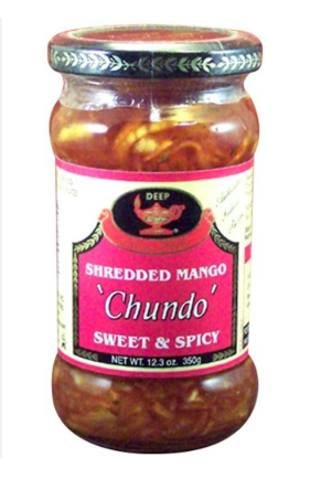 DEEP SHREDDED MANGO CHUNDO 850G