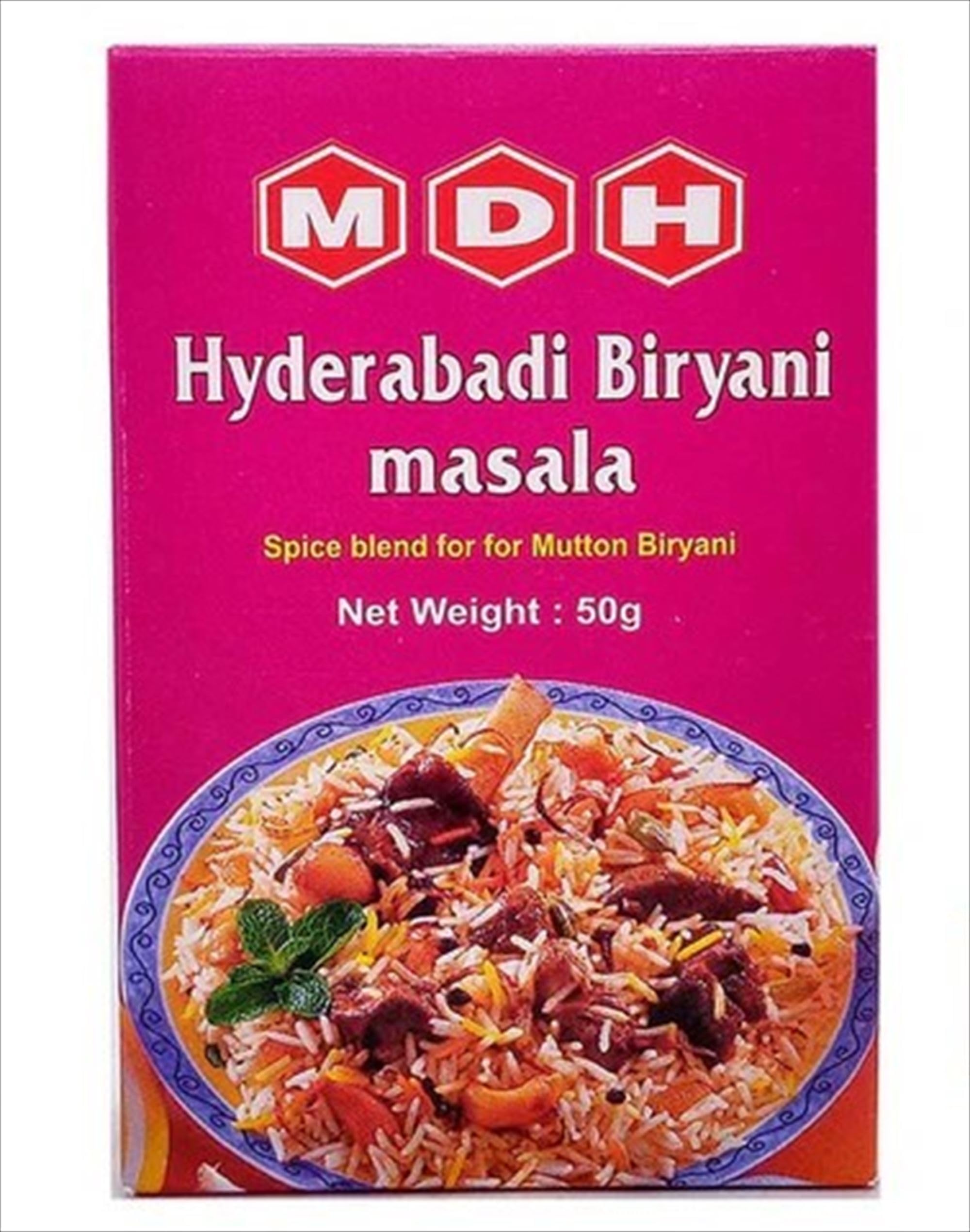 MDH HYDERABADI BIRYANI MASALA 50G