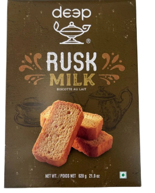 DEEP MILK RUSK 620G