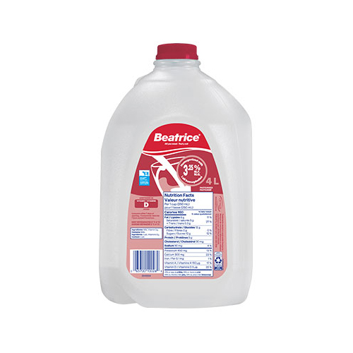 BEATRICE MILK 3.25% 4L