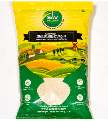 S&V FINGER MILLET FLOUR 2LB