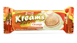 Parle KREAMS GOLD ORANGE 66.7G
