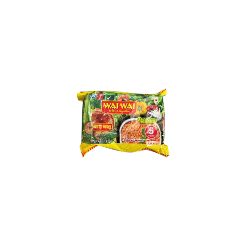WAI WAI CHICKEN NOODLES 375G