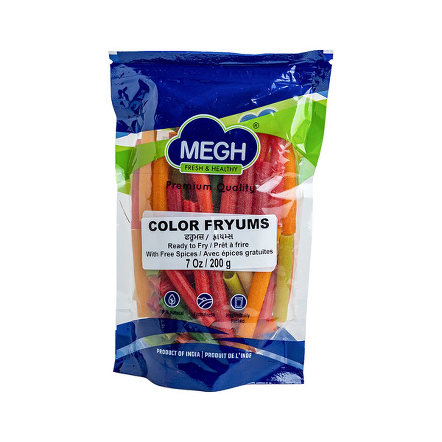 Megh FRYUMS COLOR PIPES 200G