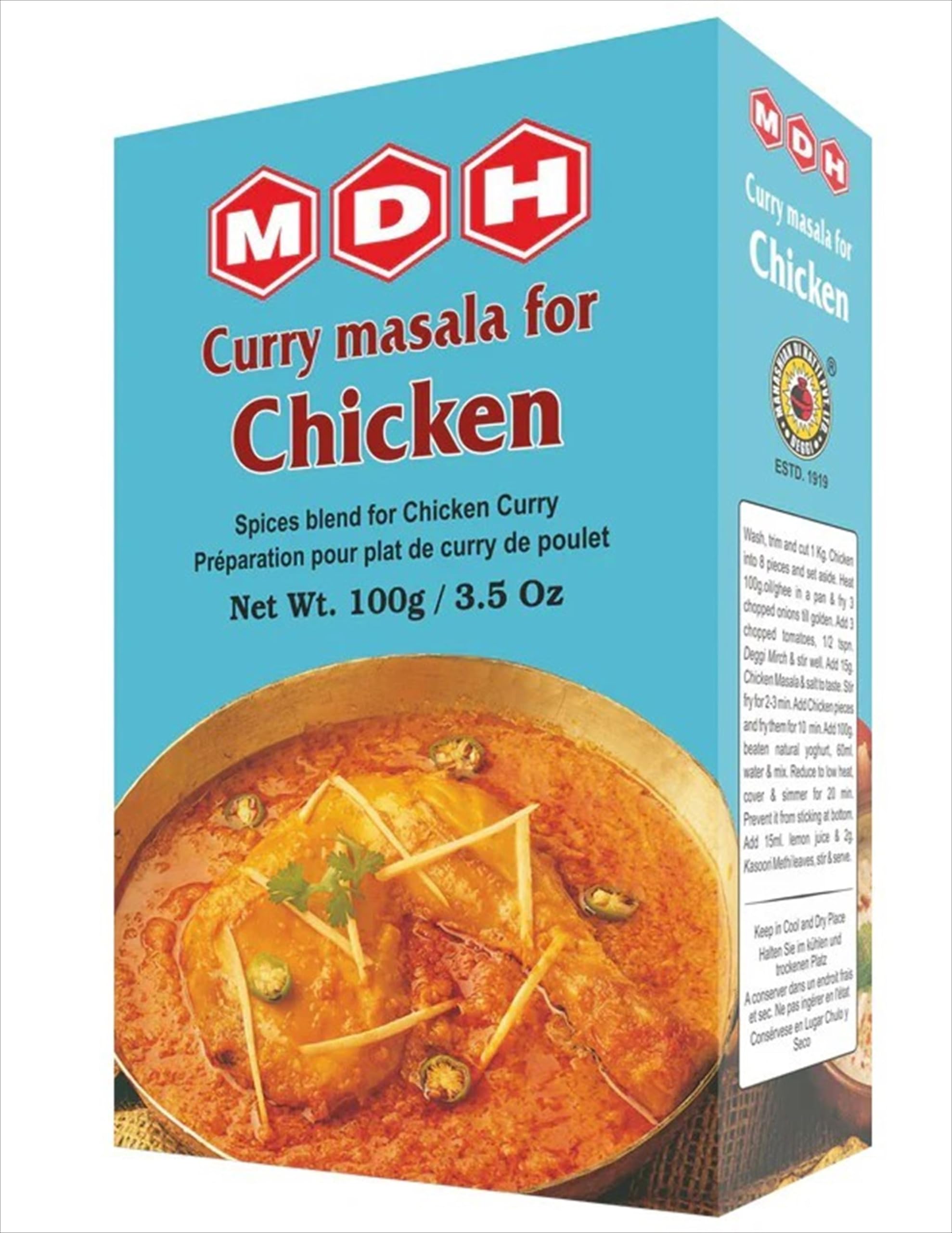 MDH CURRY MASALA FOR CHICKEN 500G