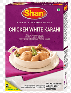 SHAN CHICKEN WHITE KARAHI 40G