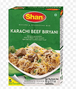 SHAN KARACHI BEEF BIRYANI 60G image 2