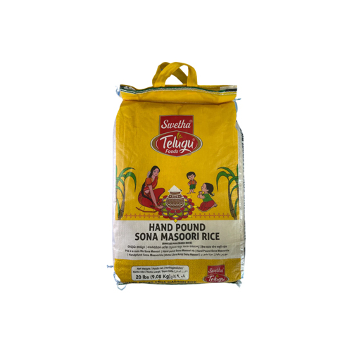 TELUGU / GO WITHIN PONNI RAW RICE 20LB