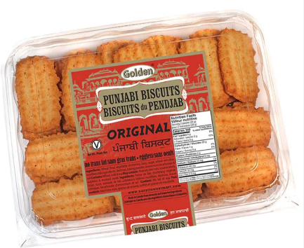 GOLDEN PUNJABI BISCUITS ORG 680G