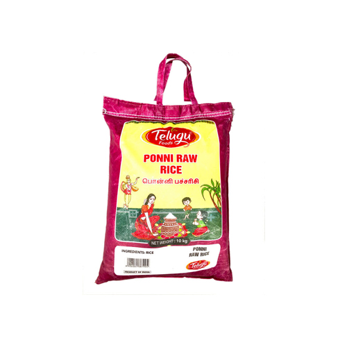 TELUGU / GO WITHIN PONNI RAW RICE 10LB
